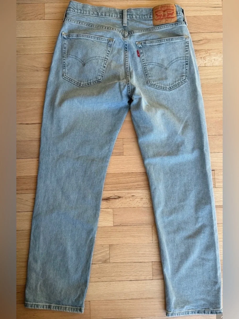 Levi's Straight Men’s Jeans in Light Blue Denim